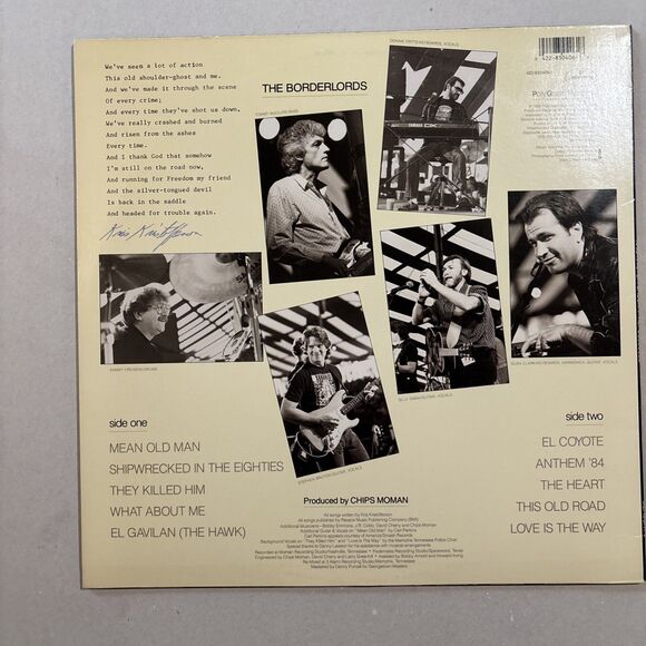 Kris Kristofferson Vinyl LP Lot Set Of 5 • Easter Island, Repossessed, The Bone - Picture 11 of 11